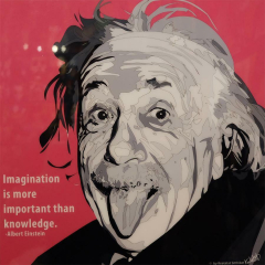 The Famous Great Physicist Albert Einstein