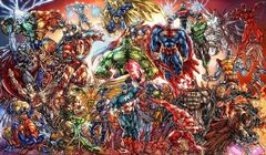 Marvel DC Comics Superhero Characters