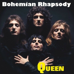 Bohemian Rhapsody Queen Music Album Cover