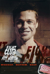 Classic Film Fight Club Brad Pitt Movie
