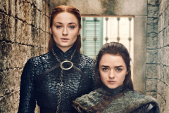 Sansa Stark and Arya Stark Game Of Thrones 8