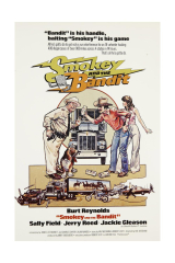 Smokey and the Bandit, from Left: Jackie Gleason, Burt Reynolds, Sally Field, 1977