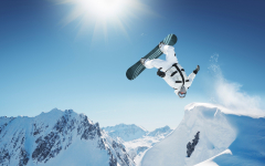 snowboarding, trick, jump