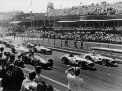 Start of the British Grand Prix, Aintree, Liverpool, 1955