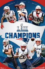 Super Bowl LIII - Champions New England Patriots