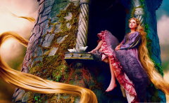 Taylor Swift as rapunzel wallpaper