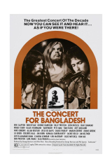 The Concert for Bangladesh, from Left: George Harrison, Leon Russell, Bob Dylan, 1972