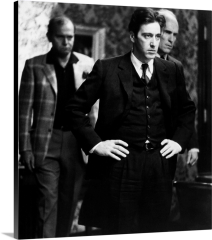 The Godfather: Part II, Al Pacino (Front), Robert Duvall (Right ...