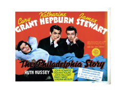 The Philadelphia Story, Katharine Hepburn, Cary Grant, James Stewart, 1940