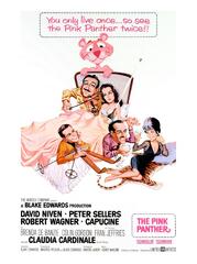 The Pink Panther, Peter Sellers, Robert Wagner, Capucine, David Niven, Claudia Cardinale, 1963