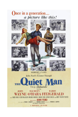 The Quiet Man, Maureen O&#x27;Hara, John Wayne, Barry Fitzgerald, 1952