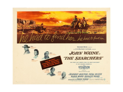 THE SEARCHERS, John Wayne, Natalie Wood, Vera Miles, Jeffrey Hunter, Ward Bond, 1956
