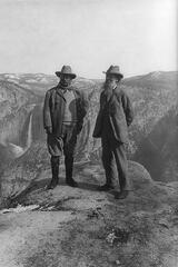 Theodore Roosevelt with John Muir