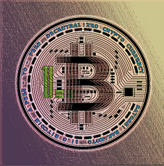Redbubble Bitcoin Cryptocurrency Digital Decentralised Coin Black And White Modern Simple Lineart Desig (bitcoin black and white coin)